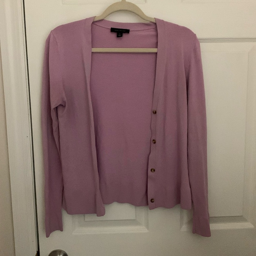 Carnation Pink Long Sleeve Cardigan